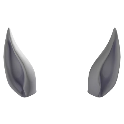 Light Grey Horse Ears