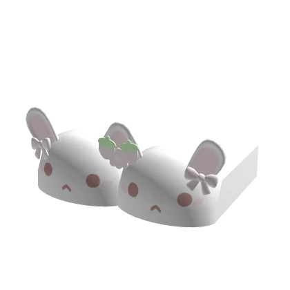 (｀・∀・´) strawberry bunni slippers .. zZz