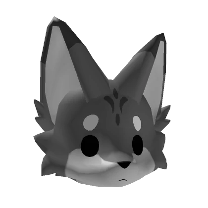 Cartoon Grey Kemono Wolf