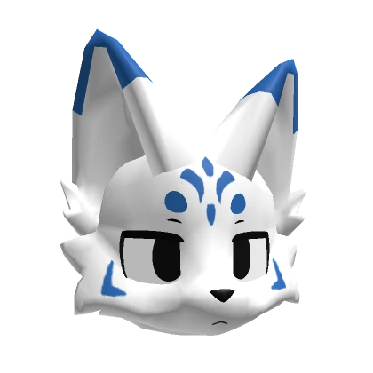 Blue Kemono Kitsune