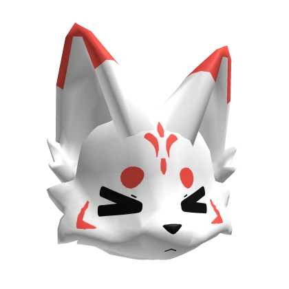 Flustered Red Kemono Kitsune