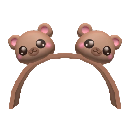 Bear Headband Brown