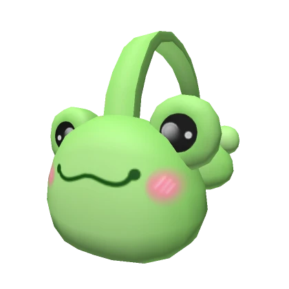 Frog Earmuffs Green