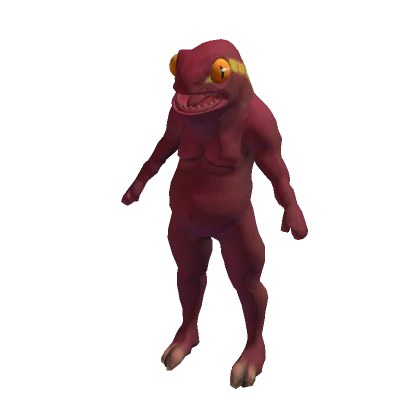 Red Fish Frog Monster Suit