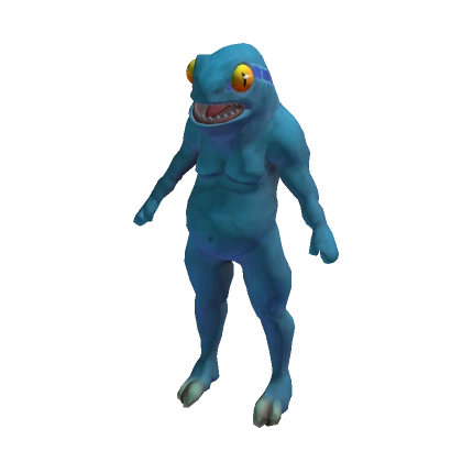 Blue Fish Frog Monster Suit