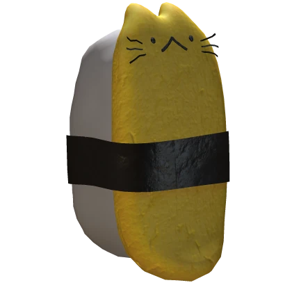 Kawaii Cat Egg Sushi 🐱🥚🍣
