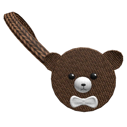 Knitted Cute Brown Bear Bag (3.0)