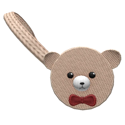 Knitted Cute Tan Bear Bag (3.0)