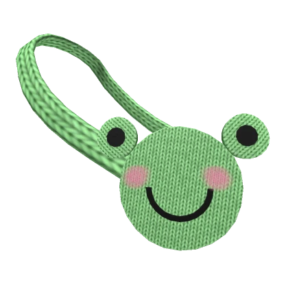 Cute Knitted Frog Bag  (3.0)