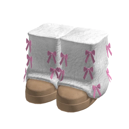 Trendy Boots with Fur Leg Warmers and Bows