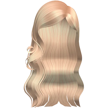 Loose Soft Wavy Hairstyle (Blonde)