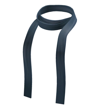 Trendy Skinny Scarf in Blue