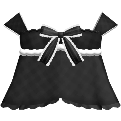 🤍 dollette plaid lace black dress