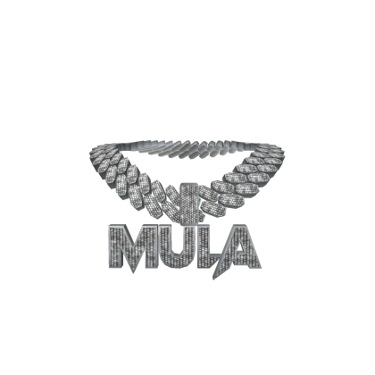 3.0  mula girl chain iced out silver w cuban link