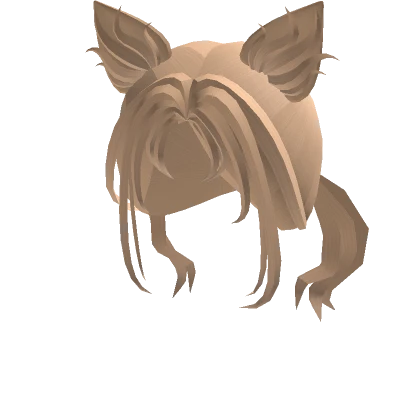 Werewolf Ears Blonde Hair