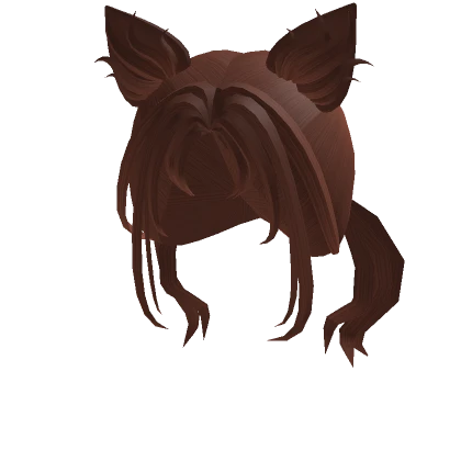 Werewolf Ears Brown Hair