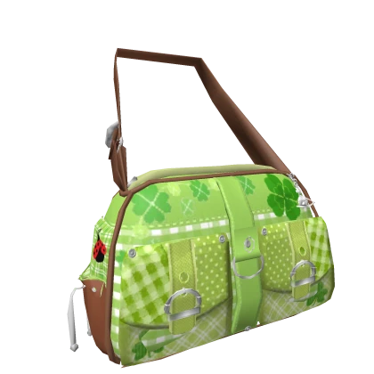 Harajuku adorbs Green lucky Clover cross bag 1.0