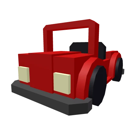 Red Retro Car