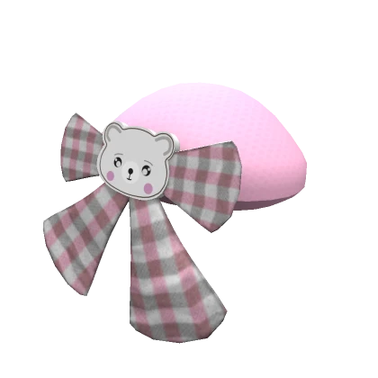 Pink Bear Beret