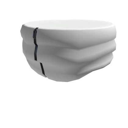 White Zipper Mask