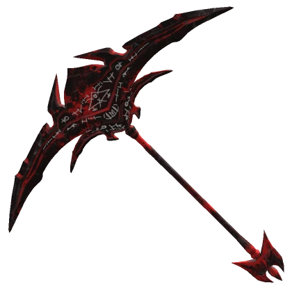 Red Cursed Scythe