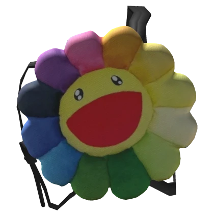 Rainbow Flower Murakami Backpack (1.0)