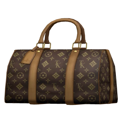 2000s Monogram Duffel Bag | Brown