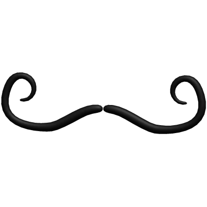 Black Villain Mustache