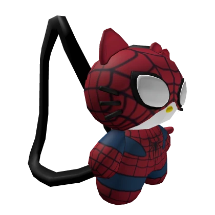 Cute Hello Kitty Spider Man Backpack