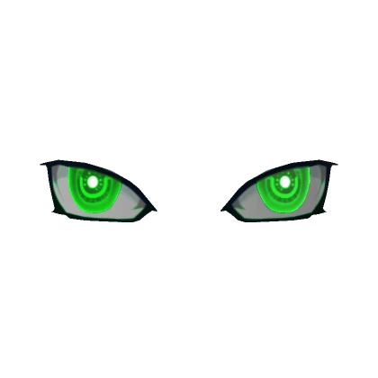 Glowing Green Eyes