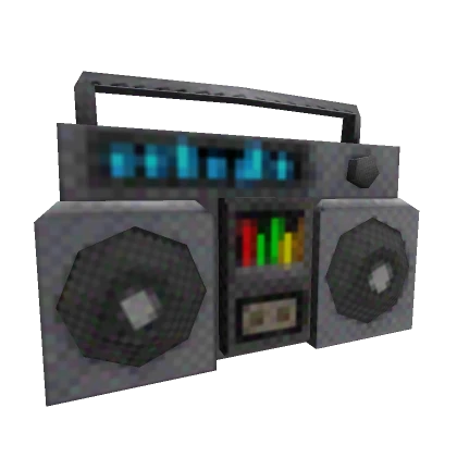 Low Poly Boombox