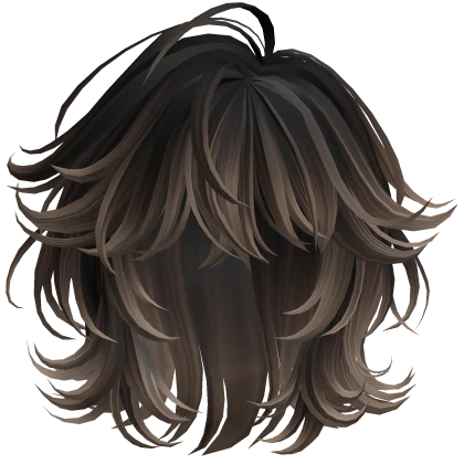 Brown Grunge Layered Hair