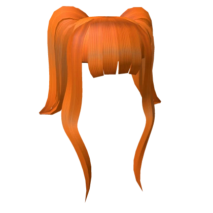 Preppy Pigtails (Orange)