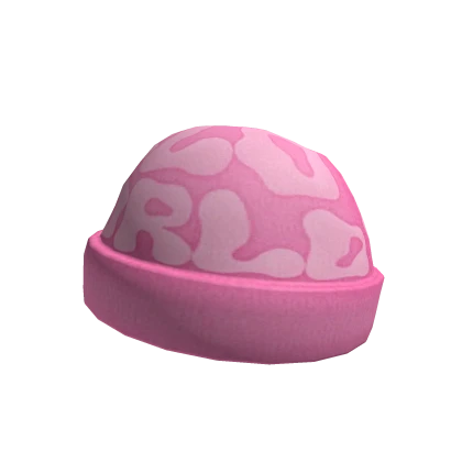 Glo World Light Pink Beanie