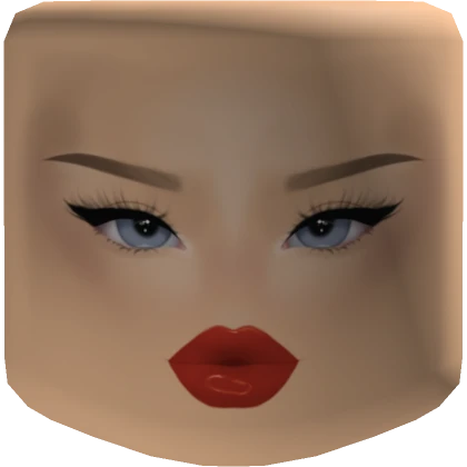 Kim's Red Lipped Makeup