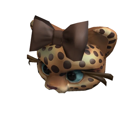 Cute Leopard Head