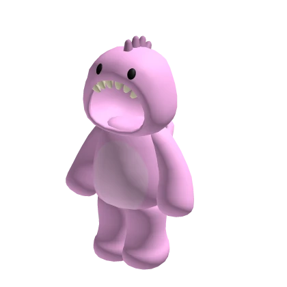 ♡ Dino Onesie Pink