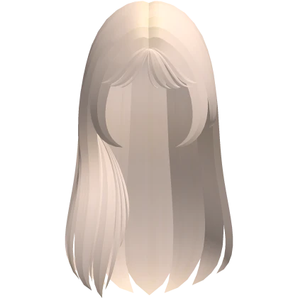 Asian Beige Hair with Bangs