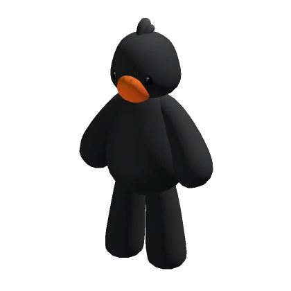 Cute Black Duck Suit