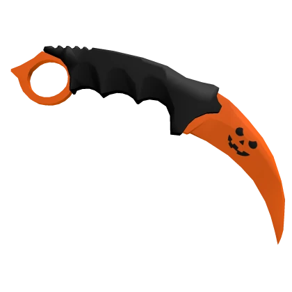 ❄ Halloween Pumpkin Karambit