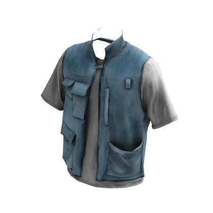 Cargo Swag Vest - Blue Jeans ✔️