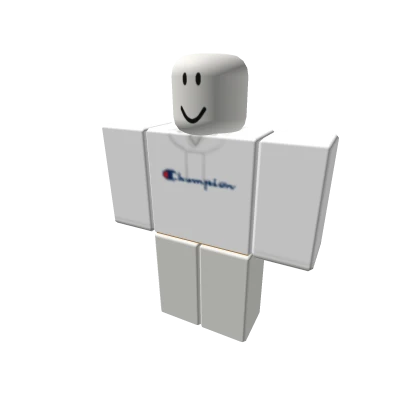 White champion hoodie