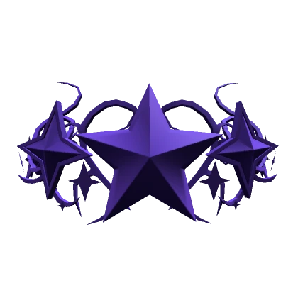 Purple Star Cyber Sigil Crown