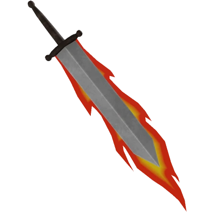 Cartoon Fire Sword