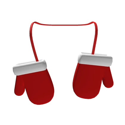 Red Christmas Gloves