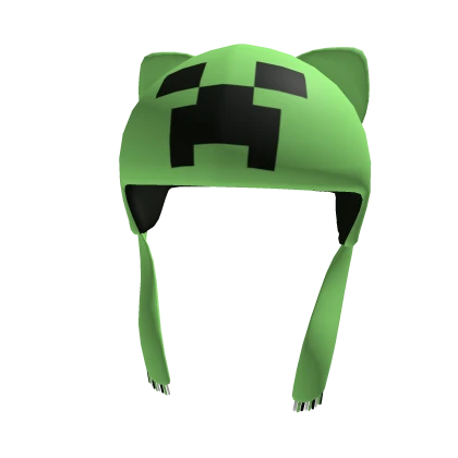 cute green monster hat 