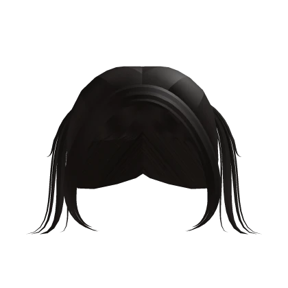 Cutesy soft mini pigtails in dark brown