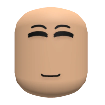 Light Cute Closed Eye Face