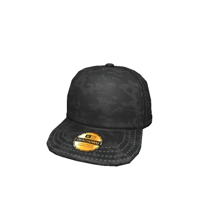 Dark camo cap