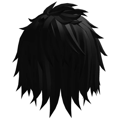 Black Emo Scene Hair